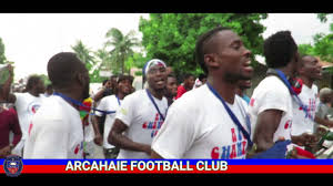 L'arcahaie fc jouera en double confrontation, les 8es de finale de la ligue des champions entre le 6 et 8 (match aller) puis, entre le. Documentaire Afc Arcahaie Football Club Champion 2019 Youtube