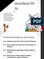 Mari, simak berbagai macam alat komunikasi tradisional dan modern melalui artikel ini. Bab 6 Telekomunikasi Di Malaysia