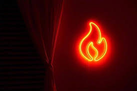 Find best flames wallpaper and ideas by device, resolution, and quality (hd, 4k) from a curated website list. Fire Neon Sign Home Decor Gift Hanging Sign Neon Decor Custom Neon Light Personalized Neon Light Up Letters In 2021 Orange Aesthetic Neon Aesthetic Neon Signs