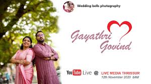 Make your memories last forever whether your engagement or wedding is at a church, the beach or other venue, our highly experienced wedding photographers will capture… Wedding Live I Gayathri Govind Youtube