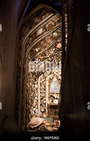 shell house, house decorated with shells, la casa de las conchas,  Peniscola, Valencia, Spain Stock Photo