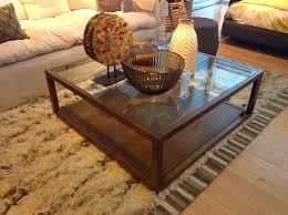 Conrad wire glass coffee table options. Crate And Barrel Square Glass Coffee Table Centros De Mesa Mesas