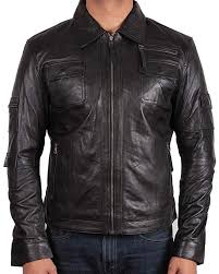 Brandslock Mens Genuine Leather Biker Jacket Slim Fit Review