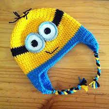Crochet minion hat with ear flaps more tags:crochet baby blanket patterns,foundation double crochet,how to crochet a scarf,crochet braids with human hair. Pin On Crotchet Projects