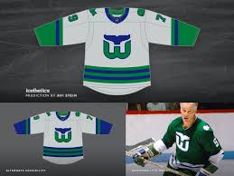 I'd be more impressed by the hurricanes' whalers tribute if we hadn't already seen the devils look great in green—and you'll look good wearing it around christmas! Icethetics Com Metro Division Teases New Reverse Retro Jerseys
