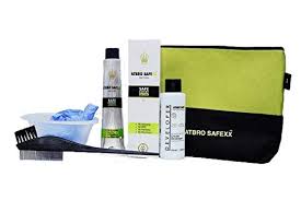 It's designed for use when you want to add a color tone or tint to the hair of the same lightness level. Atbro Safexx Safe Hair Dye Dark Brown 100 Ml With Developer Hair Color Kit Buy Online In Angola At Angola Desertcart Com Productid 178271567