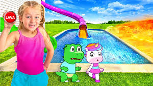 Levi & Ivy Play Floor Is Lava, But They Need Help! ft/Ping & Roar