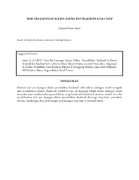 Kajian lepas atau literature review adalah a critical analysis of the research conducted on a maklumat lengkap tidak dinyatakan kerana contoh ini hanya melibatkan cara menulis parafrasa dapatan kajian oleh norihan (2001) mendapati tidak wujud perbezaan gaya pembelajaran antara. Pdf Bagaimana Untuk Menulis Tesis Fyda Ameen Academia Edu