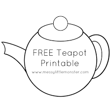 Lettering enjoy little things, bouquet in a teapot, coloring. I Am A Little Teapot Coloring Pages