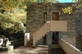 Fallingwater Kaufman Residence 1936 1939 Bear Run Pennsylvania Frank Lloyd Wright Architecte Maison