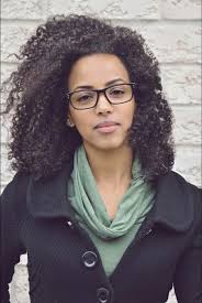 Woman With Glasses Curlyhair Biracial Mixedrace Natural Hair Styles Curly Hair Styles Curly Hair Styles Naturally