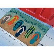 Best outdoor doormat materials & advantages. Teal Door Mats You Ll Love In 2021 Wayfair