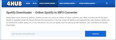 Top 4 Spotify Downloader To Download Spotify Songs
