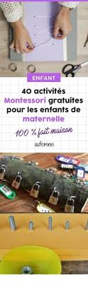 Les Meilleures Activites Montessori Pour Les 3 7 Ans A Faire A La Maison Activites Montessori Montessori Maternelle