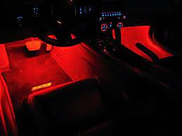 Hi Tech Install Interior Led Lights To A Car Camaro Interior Interior Led Lights Car Interior Diy
