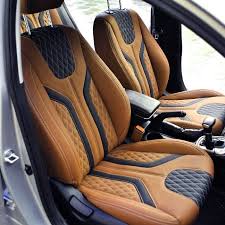 Itak Finalnye Foto Sidenij Po Kia Rio Moj Pervyj Avtorskij Dizajn Zadachi Postavlennye Klientom Custom Car Interior Leather Car Seat Covers Custom Car Seats