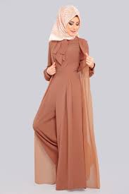 Sifon Yelekli Tesettur Tulum Mdh6537 Koyu Somon Tesettur Abiye Modelleri 2020 Modest Dresses Designer Dresses Beautiful Dress Designs