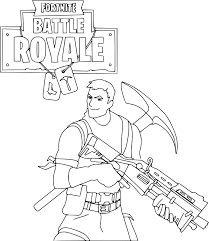 Fortnite png skins season 8. Coloriage Du Jeu En Ligne Fortnite A Imprimer Et Colorier