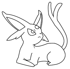 There are tons of great resources for free printable color pages online. Espeon Coloring Page By Bellatrixie White On Deviantart