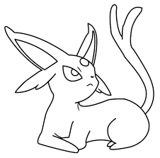 It's your blank page, dashboard, or gateway to the web. Espeon Coloring Page By Bellatrixie White On Deviantart