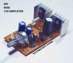 Diy Mini 12volt Power Amplifier Electronics Mini Projects Diy Amplifier Power Amplifiers