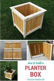How To Build A Planter Box Diy Wood Planters Woodworking Plans Planter Diy Wooden Planters