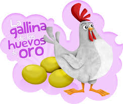 Nature may have her own power and surprises in store for benito. Vinilo Gallina Huevos De Oro Texto Tenvinilo
