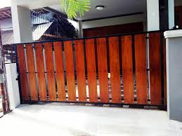 Pagar Kayu Rumah Minimalis Sederhana Pagar Kayu Rumah Minimalis Rumah