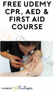 The idea that you can learn a handson skill without. Free Cpr Aed First Aid Udemy Course Yo Free Samples