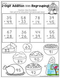 With this math sheet generator, you can easily create. November Fun Fill Learning Resources Thanksgiving Addition Worksheets Addition Worksheets Math Addition