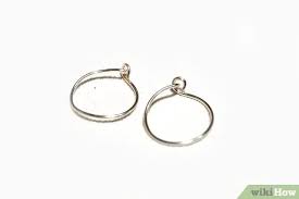 Make a statement with these playful earrings! How To Make Hoop Earrings 9 Steps With Pictures Wikihow