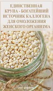 edinstvennaya krupa bogatejshij istochnik kollagena dlya omolozheniya zhenskogo organizma food cooking recipes healthy recipes