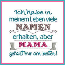 Ich empfehle zusammen mit dem kleinen prinzen über das leben und die werte, über die gefühle und die schwierigkeiten, unsere. Stickdatei Spruch Viele Namen Im Leben Rock Queen Embroidery