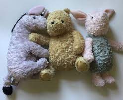 Gund Classic Winnie The Pooh Plush Lot Of 3 Piglet Eeyore Baby Stuffed Animals Winnie The Pooh Plush Baby Stuffed Animals Winnie The Pooh