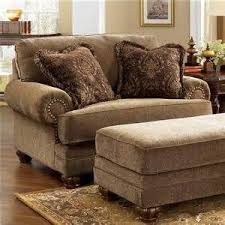 By Ashley Furniture Stafford Antique Chair And A Half 3730023 Furniture Chair And A Half Living Room Chairs