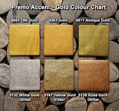 Premo Accent Polymer Clay Colours Colour Chart Gold By