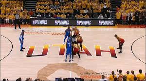 The jazz have done it, they eliminated the thunder and their big 3, russell westbrook , paul george, and carmelo anthony. Nba Playoff 2018 Round 1 Game 3 Oklahoma City Thunder Utah Jazz 21 04 2018