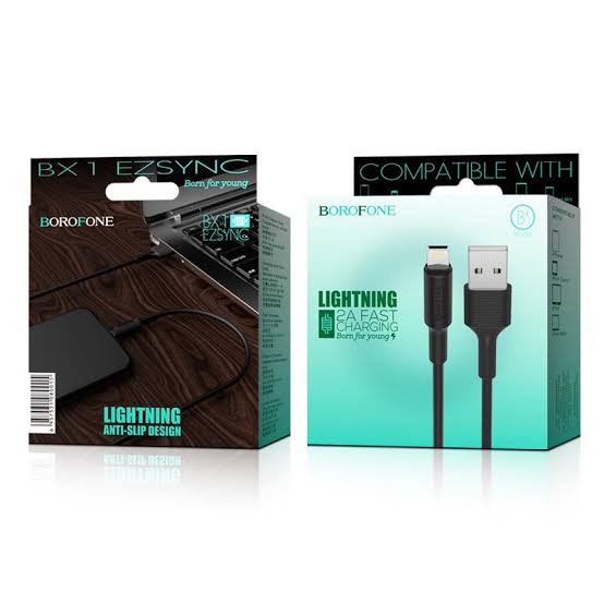 Cable USB to Lightning BX1 EzSync - BOROFONE - Fashionable Mobile  Accessories