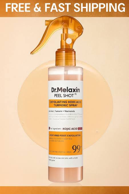 Dr. Melaxin Peel Shot Exfoliante en Spray con Ácido Kójico y Cúrcuma 200ml Nuevo | eBay