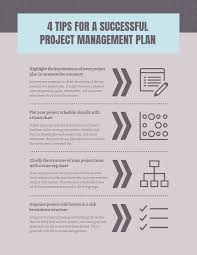 Vintage Project Management Plan Infographic Template