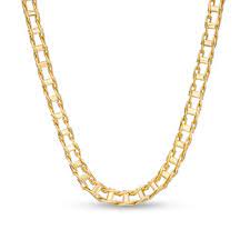From birthdays to holidays, from diamonds to gemstones, from necklaces to rings, you're sure to find a special gift for that special person at zales. Men S 5 0mm Railroad Link Chain Necklace In 14k Gold 20 Zales