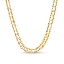 From birthdays to holidays, from diamonds to gemstones, from necklaces to rings, you're sure to find a special gift for that special person at zales. Men S 5 0mm Railroad Link Chain Necklace In 14k Gold 20 Zales