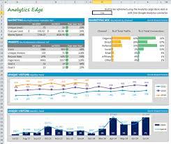 Manage your marketing projects with a free simple marketing plan template in excel, google sheets, or in a gantt chart. Building A Marketing Dashboard In Excel Analytics Edge Help