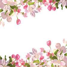 Realistic Spring Flowers Background Spring Flowers Color Ink Decorative Plant Nature Floral Pink Print Spring Flowers Background Flower Backgrounds Hd Flowers