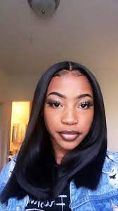 Pin On Straight Hairstyles For Black Women