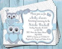 Blue Grey Owl Baby Shower Printable Invitation Baby Boy Digital Invite P Baby Shower Invitations Diy Owl Baby Shower Invitations Trendy Baby Shower Invitations