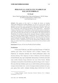 Selalunya lepas bangun tidur, dia akan terus ke sekolah. Http Jurnal Stit Al Ittihadiyahlabura Ac Id Index Php Alfatih Article Download 18 21