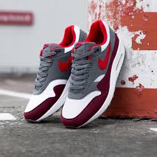 Release Date January 11 2018 Nike Air Max 1 White Red Cool Grey Credit Overkill Nike Air Max Air Max 1 Nike