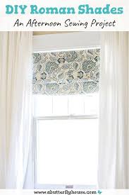 Rework a basic mini blind into a beautiful fabric window shade. How To Make Diy Roman Shades Diy Roman Shades Diy Window Shades Diy Window Treatments