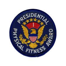 Presidential Physical Fitness Award Badges Certificates